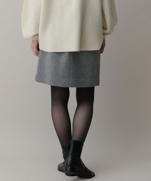 A part by(アパートバイ)の「カシープミニスカート(スカート・レディース・ブラウン/グレー・SMALL/MEDIUM)」の21枚目の写真