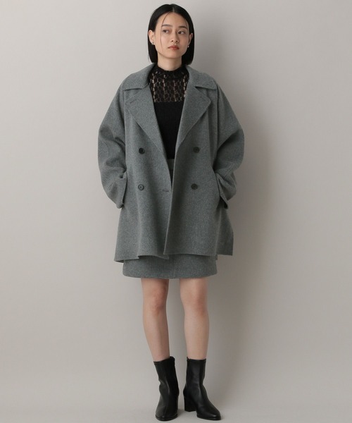 A part by(アパートバイ)の「カシープミニスカート(スカート・レディース・ブラウン/グレー・SMALL/MEDIUM)」の19枚目の写真
