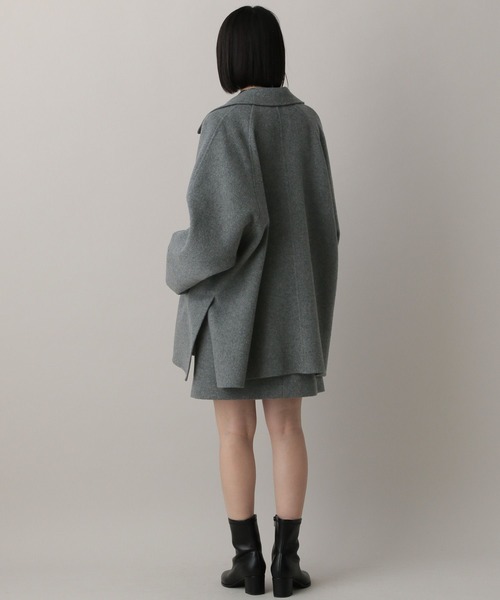 A part by(アパートバイ)の「カシープミニスカート(スカート・レディース・ブラウン/グレー・SMALL/MEDIUM)」の17枚目の写真