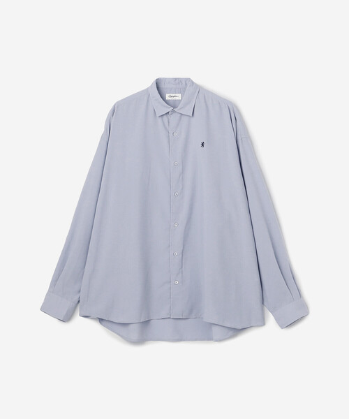 GYMPHLEX(ジムフレックス)の「Gymphlex | ポリエステルスパン レギュラーカラーシャツ MEN(シャツ/ブラウス・メンズ・サックスブルー/カーキ・M/L)」の13枚目の写真