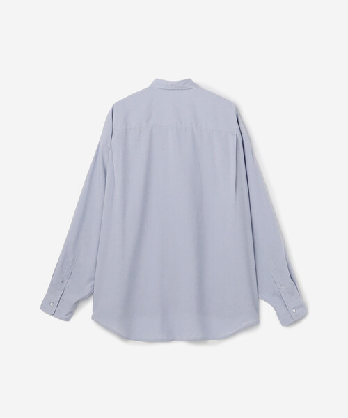 GYMPHLEX(ジムフレックス)の「Gymphlex | ポリエステルスパン レギュラーカラーシャツ MEN(シャツ/ブラウス・メンズ・サックスブルー/カーキ・M/L)」の12枚目の写真