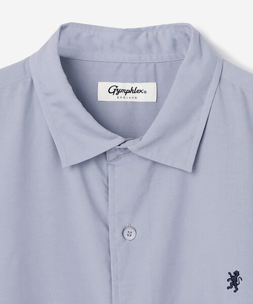GYMPHLEX(ジムフレックス)の「Gymphlex | ポリエステルスパン レギュラーカラーシャツ MEN(シャツ/ブラウス・メンズ・サックスブルー/カーキ・M/L)」の11枚目の写真