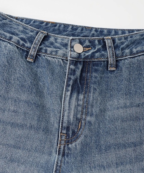 EIGHTHMONTH（エイスマンス）の「リベットワイドジーンズ EM25a058【EIGHTHMONTH】（デニムパンツ・レディース・ブルー・S/M/L）」の13枚目の写真