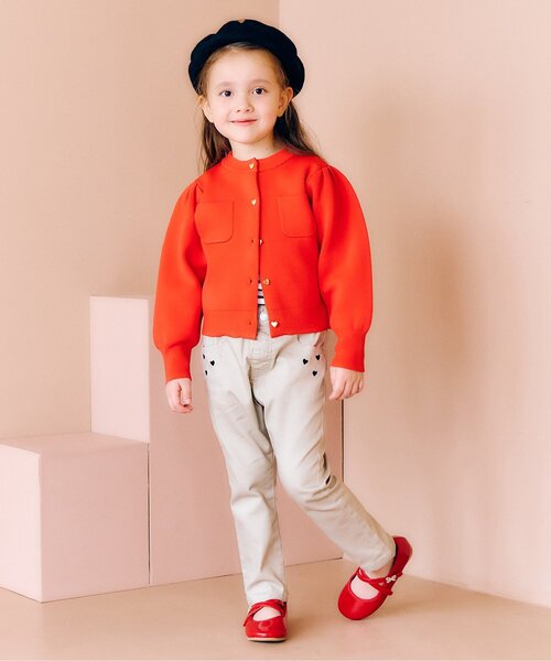 apres les cours（アプレレクール）の「リボンビジューパンプス（パンプス・キッズ・レッド/ブラック・19/18/17/16/15 ）」の11枚目の写真