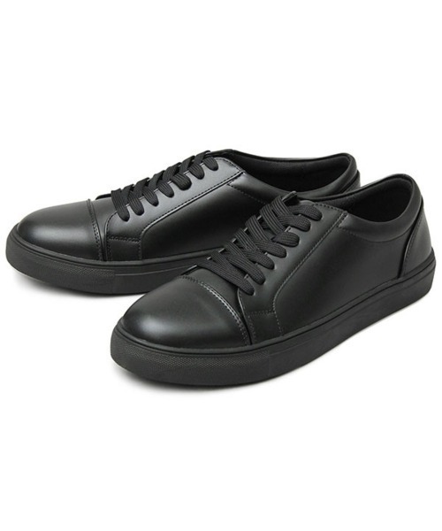 BACKYARD FAMILY(バックヤードファミリー)の「glabella LACEUP SNEAKERS(スニーカー・メンズ・ホワイト/ブラック/ブラック系その他・27cm/26cm/25cm)」の3枚目の写真