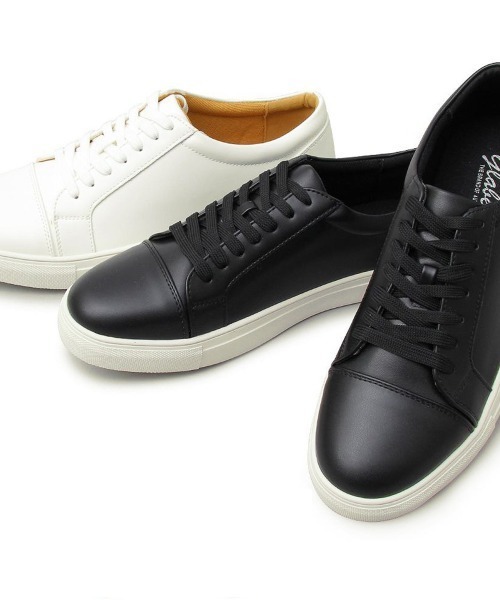 BACKYARD FAMILY(バックヤードファミリー)の「glabella LACEUP SNEAKERS(スニーカー・メンズ・ホワイト/ブラック/ブラック系その他・27cm/26cm/25cm)」の11枚目の写真