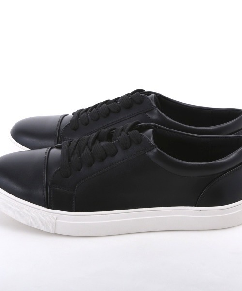 BACKYARD FAMILY(バックヤードファミリー)の「glabella LACEUP SNEAKERS(スニーカー・メンズ・ホワイト/ブラック/ブラック系その他・27cm/26cm/25cm)」の5枚目の写真