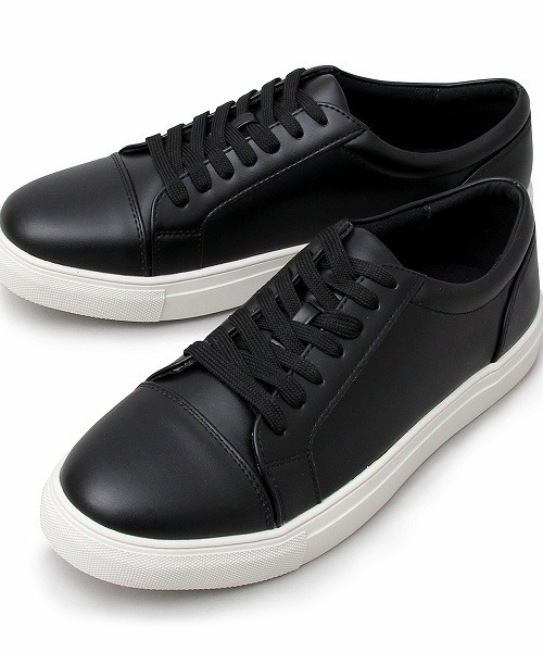 BACKYARD FAMILY(バックヤードファミリー)の「glabella LACEUP SNEAKERS(スニーカー・メンズ・ホワイト/ブラック/ブラック系その他・27cm/26cm/25cm)」の8枚目の写真
