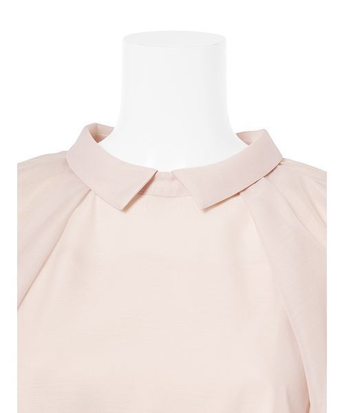 CELFORD（セルフォード）の「衿付きパフスリーブブラウス（シャツ/ブラウス・レディース・ホワイト/ライトピンク・F）」の7枚目の写真