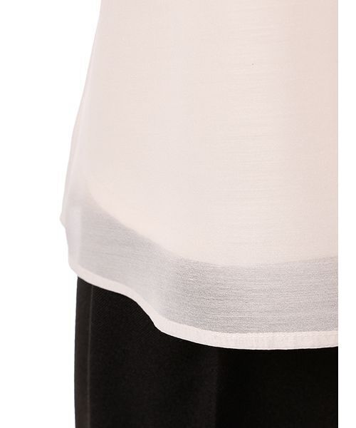 CELFORD（セルフォード）の「衿付きパフスリーブブラウス（シャツ/ブラウス・レディース・ホワイト/ライトピンク・F）」の9枚目の写真