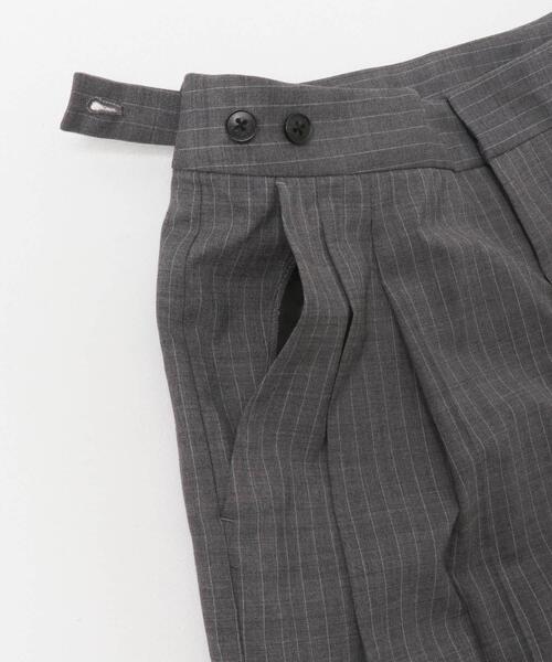 URBAN RESEARCH（アーバンリサーチ）の「ウールブレンドワイドストレートパンツ（その他パンツ・レディース・グレー系その他/ブラック・36/38/40）」の17枚目の写真