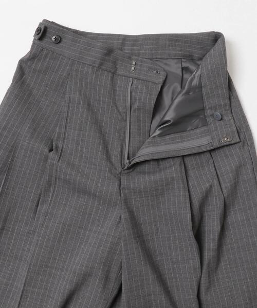 URBAN RESEARCH（アーバンリサーチ）の「ウールブレンドワイドストレートパンツ（その他パンツ・レディース・グレー系その他/ブラック・36/38/40）」の18枚目の写真