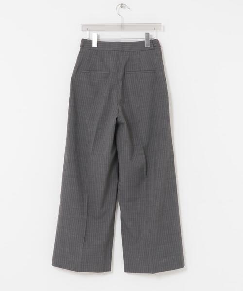 URBAN RESEARCH（アーバンリサーチ）の「ウールブレンドワイドストレートパンツ（その他パンツ・レディース・グレー系その他/ブラック・36/38/40）」の19枚目の写真