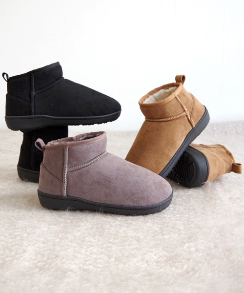 Minnetonka（ミネトンカ）の「MINNETONKA ミネトンカ / アンクルスリッパーブーツ ANKLE SLIPPER BOOTS（ブーツ・レディース・ブラック/ブラウン/グレー・M/S/XL/L）」の5枚目の写真