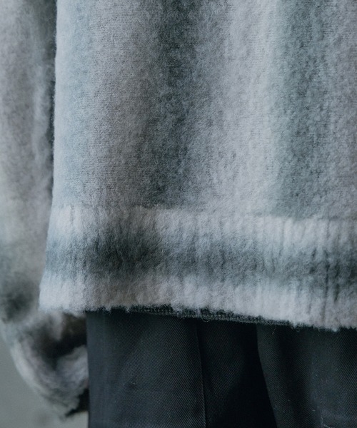 RATTLE TRAP(ラトルトラップ)の「グラデーションストライプカーディガン(ニット/セーター・メンズ・グレー/ブラウン・M/L)」の10枚目の写真