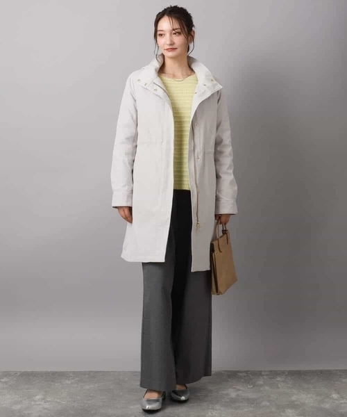 MK MICHEL KLEIN(エムケーミッシェルクラン)の「裏起毛ワイドストレートプルオンパンツ/洗える(その他パンツ・レディース・グレー/ブラック・38)」の22枚目の写真