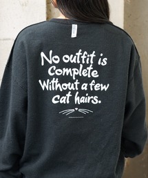JERZEES / ジャージーズ "CAT HAIRS" OTHER-SIDE CREWSWEAT キャットヘアー インサイドアウト クルーネックスウェット