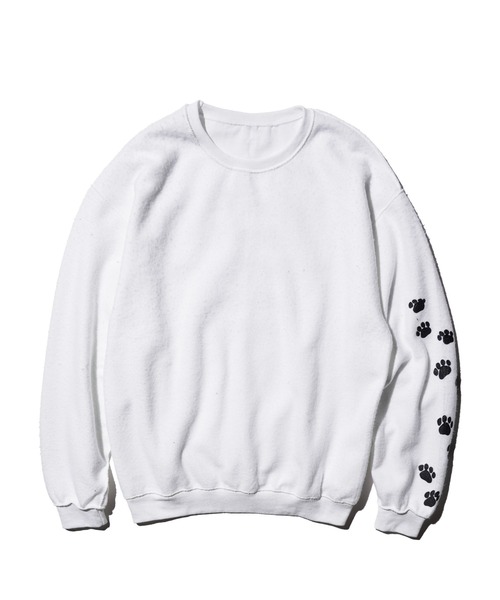 JERZEES(ジャージーズ)の「JERZEES / ジャージーズ "CAT HAIRS" OTHER-SIDE CREWSWEAT キャットヘアー インサイドアウト クルーネックスウェット(スウェット・メンズ・ブラック/ホワイト・MEDIUM/LARGE/X-LARGE)」の11枚目の写真