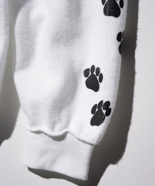 JERZEES(ジャージーズ)の「JERZEES / ジャージーズ "CAT HAIRS" OTHER-SIDE CREWSWEAT キャットヘアー インサイドアウト クルーネックスウェット(スウェット・メンズ・ブラック/ホワイト・MEDIUM/LARGE/X-LARGE)」の17枚目の写真