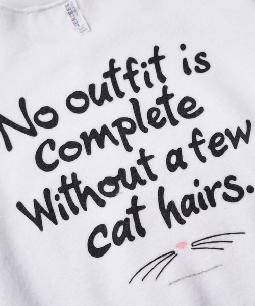 JERZEES(ジャージーズ)の「JERZEES / ジャージーズ "CAT HAIRS" OTHER-SIDE CREWSWEAT キャットヘアー インサイドアウト クルーネックスウェット(スウェット・メンズ・ブラック/ホワイト・MEDIUM/LARGE/X-LARGE)」の19枚目の写真