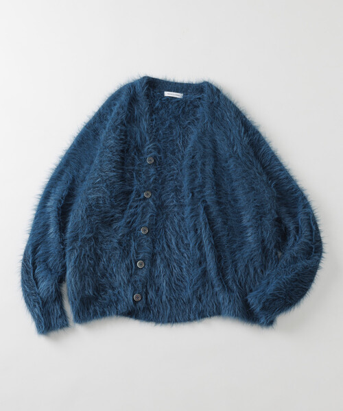 FREAK'S STORE(フリークスストア)の「メランジ フェザー Vネック カーディガン(カーディガン/ボレロ・メンズ・ブラック/ブルー/ブラウン/ベージュ・LARGE/MEDIUM)」の5枚目の写真