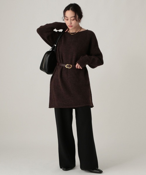 Elura（エルーラ）の「レザー変形バックルベルト/605527（ベルト・レディース・ブラック/ベージュ/ブラウン・ONE SIZE）」の6枚目の写真