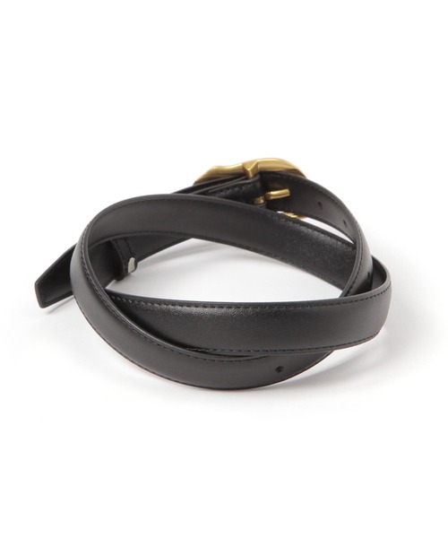 Elura（エルーラ）の「レザー変形バックルベルト/605527（ベルト・レディース・ブラック/ベージュ/ブラウン・ONE SIZE）」の10枚目の写真