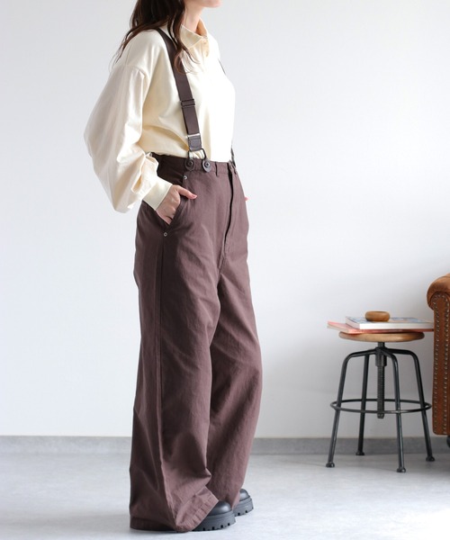 cepo(セポ)の「異素材ミックスポロ ドロストプルオーバー(Tシャツ/カットソー・レディース・チャコール/オフホワイト/ブルー・M)」の9枚目の写真