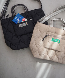 HEMING'S（ヘミングス）の「HEMINGS/ヘミングス SNOOPY 2way キルティングトート/ショルダーバッグ（トートバッグ）」