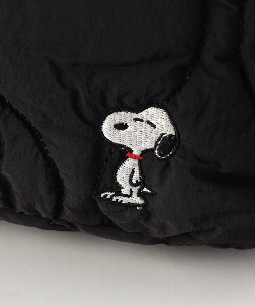 FREAK'S STORE(フリークスストア)の「HEMINGS/ヘミングス SNOOPY 2way キルティングトート/ショルダーバッグ(トートバッグ・レディース・ブラック/ベージュ・ONE SIZE)」の17枚目の写真