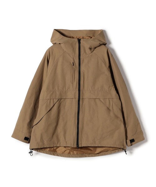 SHIPS Colors:〈手洗い可能〉ダウンライナー グログラン パーカ 2