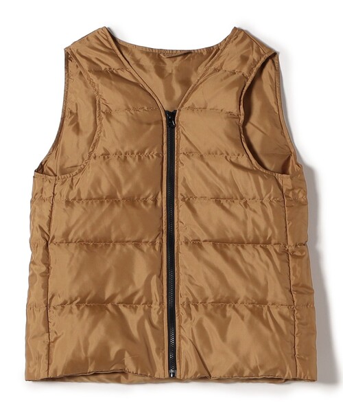 SHIPS Colors:〈手洗い可能〉ダウンライナー グログラン パーカ 2