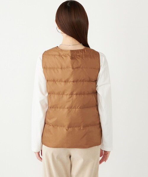 SHIPS Colors:〈手洗い可能〉ダウンライナー グログラン パーカ 2