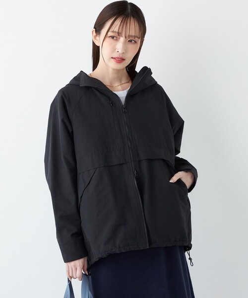 SHIPS Colors(シップス カラーズ)の「SHIPS Colors:〈手洗い可能〉ダウンライナー グログラン パーカ 2◇(ダウンジャケット/コート・レディース・ブラック/キャメル・SMALL/MEDIUM)」の20枚目の写真