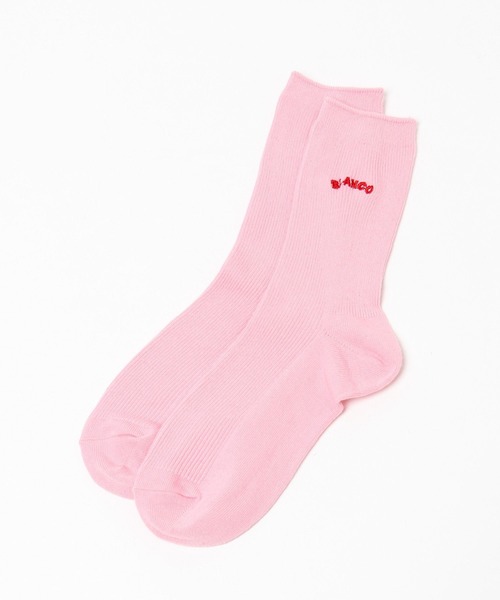 LEPSIM（レプシィム）の「【BLANCO ICE CREAM×LEPSIM】ソックス　322756（ソックス/靴下・レディース・ピンク/ブルー/アイボリー・ONE SIZE）」の3枚目の写真