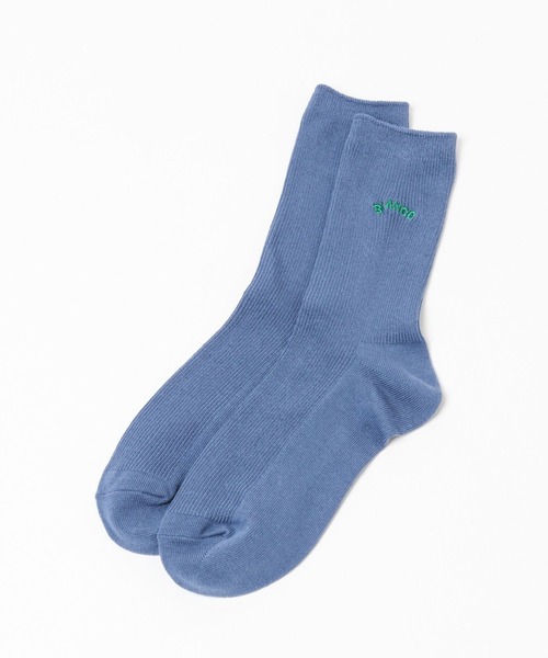 LEPSIM（レプシィム）の「【BLANCO ICE CREAM×LEPSIM】ソックス　322756（ソックス/靴下・レディース・ピンク/ブルー/アイボリー・ONE SIZE）」の2枚目の写真