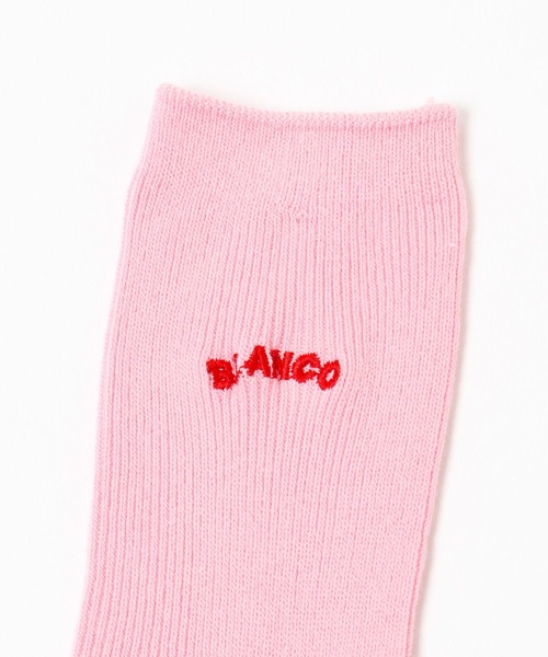 LEPSIM（レプシィム）の「【BLANCO ICE CREAM×LEPSIM】ソックス　322756（ソックス/靴下・レディース・ピンク/ブルー/アイボリー・ONE SIZE）」の8枚目の写真