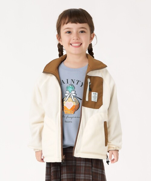 【150cm】  リバーシブル ジャケット SHIPS Colors:100～150cm /〈洗濯機可能〉リバーシブル ジップ