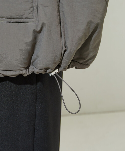 限定展開 スタンドカラー リバーシブル ボア ブルゾン（ブルゾン