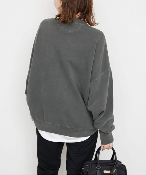 ⭐︎新品タグ付⭐︎ SLOB IENA ビックシルエットピグメント裏毛プルオーバー WEB限定カラー有り/追加》ビックシルエットピグメント裏毛プル