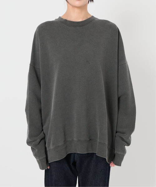 WEB限定/追加2》ビックシルエットピグメント裏毛プルオーバー