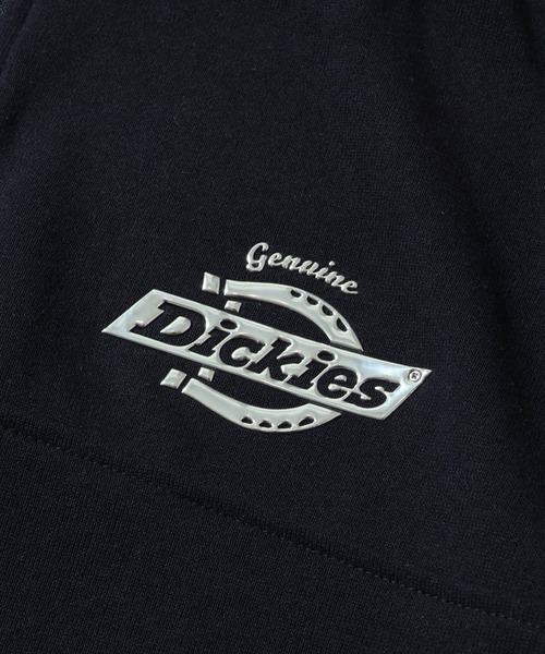 Dickies(ディッキーズ)の「【GENUINE DICKIES/ジェニュインディッキーズ】裏毛 ショート丈 ハーフジップ スウェット(スウェット・レディース・ダークネイビー/オフホワイト/スミクロ・M/L)」の14枚目の写真