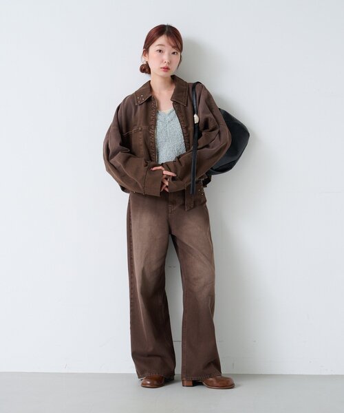 セール】【4色展開】シャギーニットキャミ（キャミソール）｜Kastane