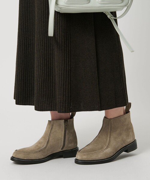 セール】スエード Uチップ ショートブーツ（ブーツ）｜BEAUTY&YOUTH