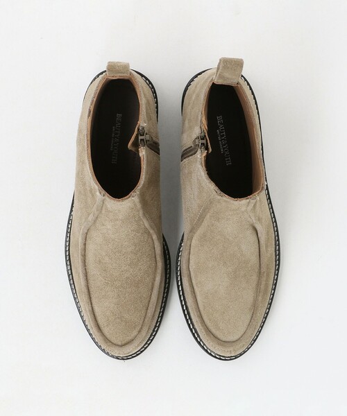 BEAUTY&YOUTH UNITED ARROWS（ビューティーアンドユースユナイテッドアローズ）の「スエード Uチップ ショートブーツ（ブーツ・レディース・ブラウン系・38/36/37）」の10枚目の写真