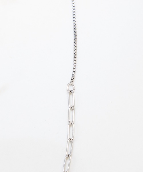 PAPILLONNER（パピヨネ）の「チェーンコンビY字ネックレス（ネックレス・レディース・シルバー/ゴールド・FREE）」の10枚目の写真