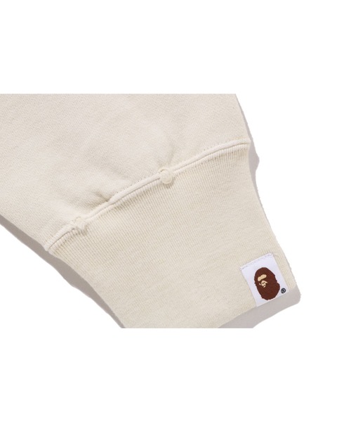 A BATHING APE(アベイシングエイプ)の「DESTROY WASHED EFFECT RELAXED FIT CREWNECK SWEATSHIRT(スウェット・メンズ・ブラック/アイボリー・SMALL/MEDIUM/LARGE/X-LARGE/XX-LARGE/XXX-LARGE)」の9枚目の写真