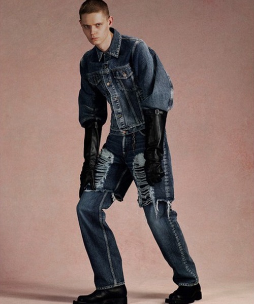 JOHN LAWRENCE SULLIVANジョーンローレンスサリバン】WASHED DENIM