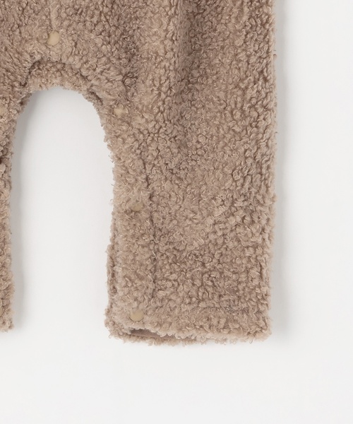 セール】もこもこクマサロペセット（その他ベビーウェア）｜petit main