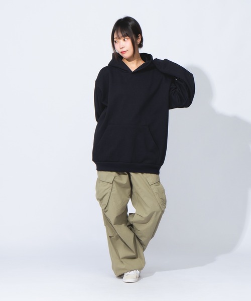 LOS ANGELES APPAREL（ロサンゼルスアパレル）の「【LOS ANGELES APPAREL /ロサンゼルス アパレル】14OZ ヘビースウェットフーディー HF09 14oz ヘビーフリース フード付きプルオーバー スウェットシャツ MADE IN USA パーカー トレーナー フーディー（パーカー・メンズ・ネイビー/ホワイト・MEDIUM/XX-LARGE/LARGE/X-LARGE）」の14枚目の写真